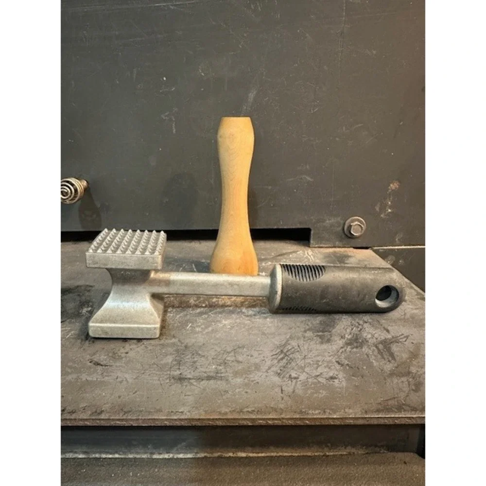 OXO Good Grips Aluminum Meat Tenderizer Mallet and Wooden Pestle Set‎